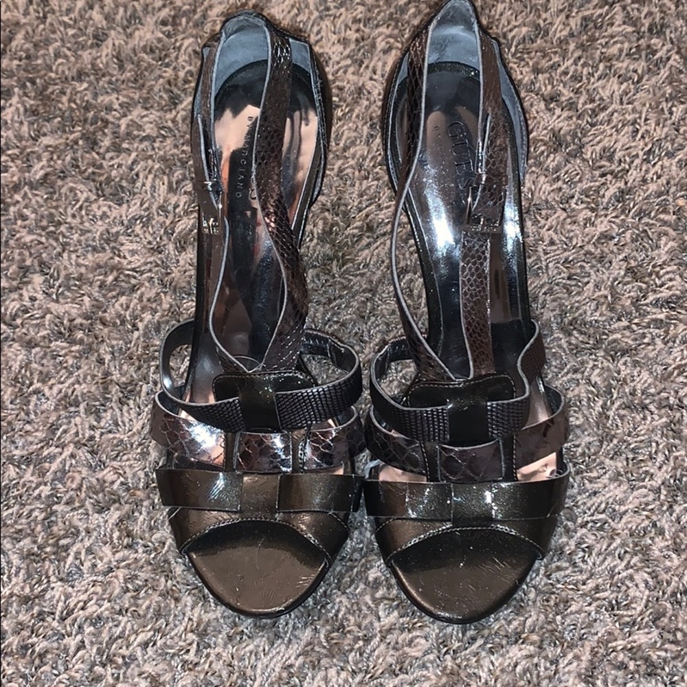 Silver heels